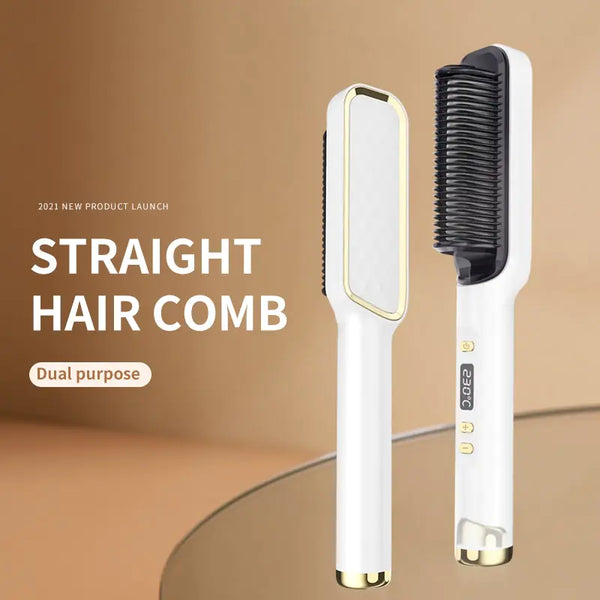 Cordless USB Straight Hairbrush