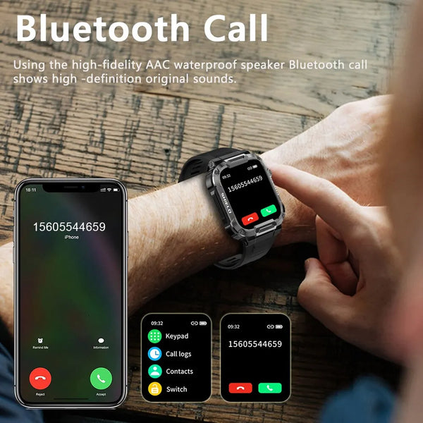 Smart Watch with Answer/Dial Call